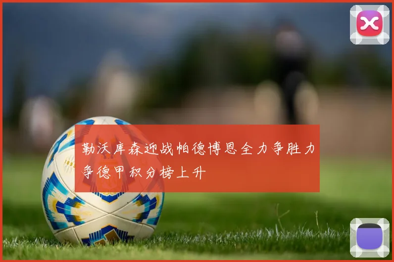 勒沃库森迎战帕德博恩全力争胜力争德甲积分榜上升