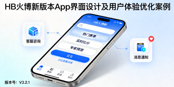 HB火博新版本手机App界面设计及用户体验优化案例